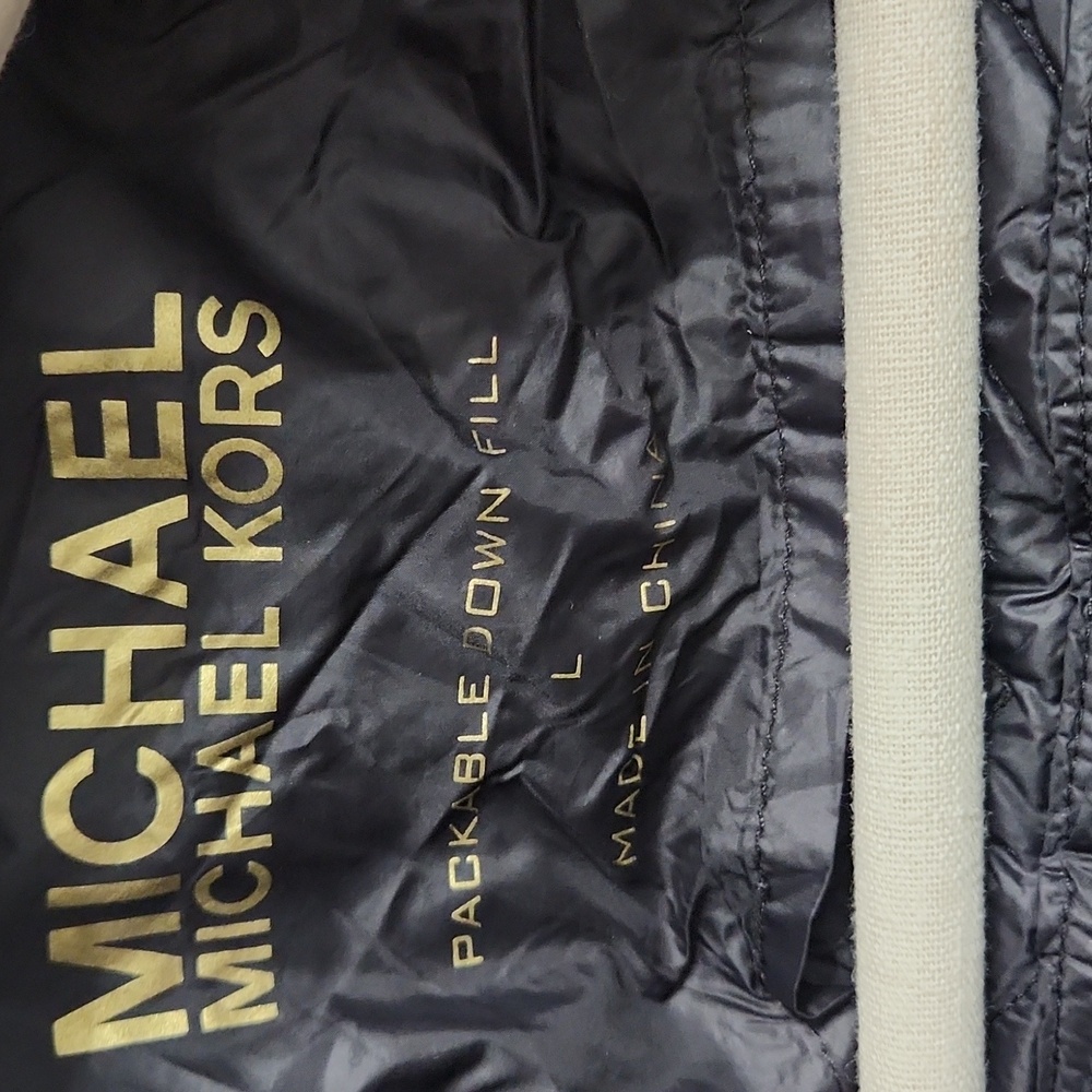 Michael Kors Packable Down Hooded Jacket - Picture 2 of 3
